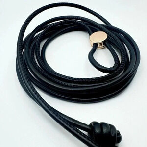 Black Cord Belt